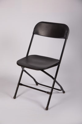Klappstuhl Kunststoffstuhl Stuhl schwarz